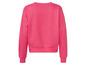 Ein rosa Sweatshirt mit langen Ärmeln.