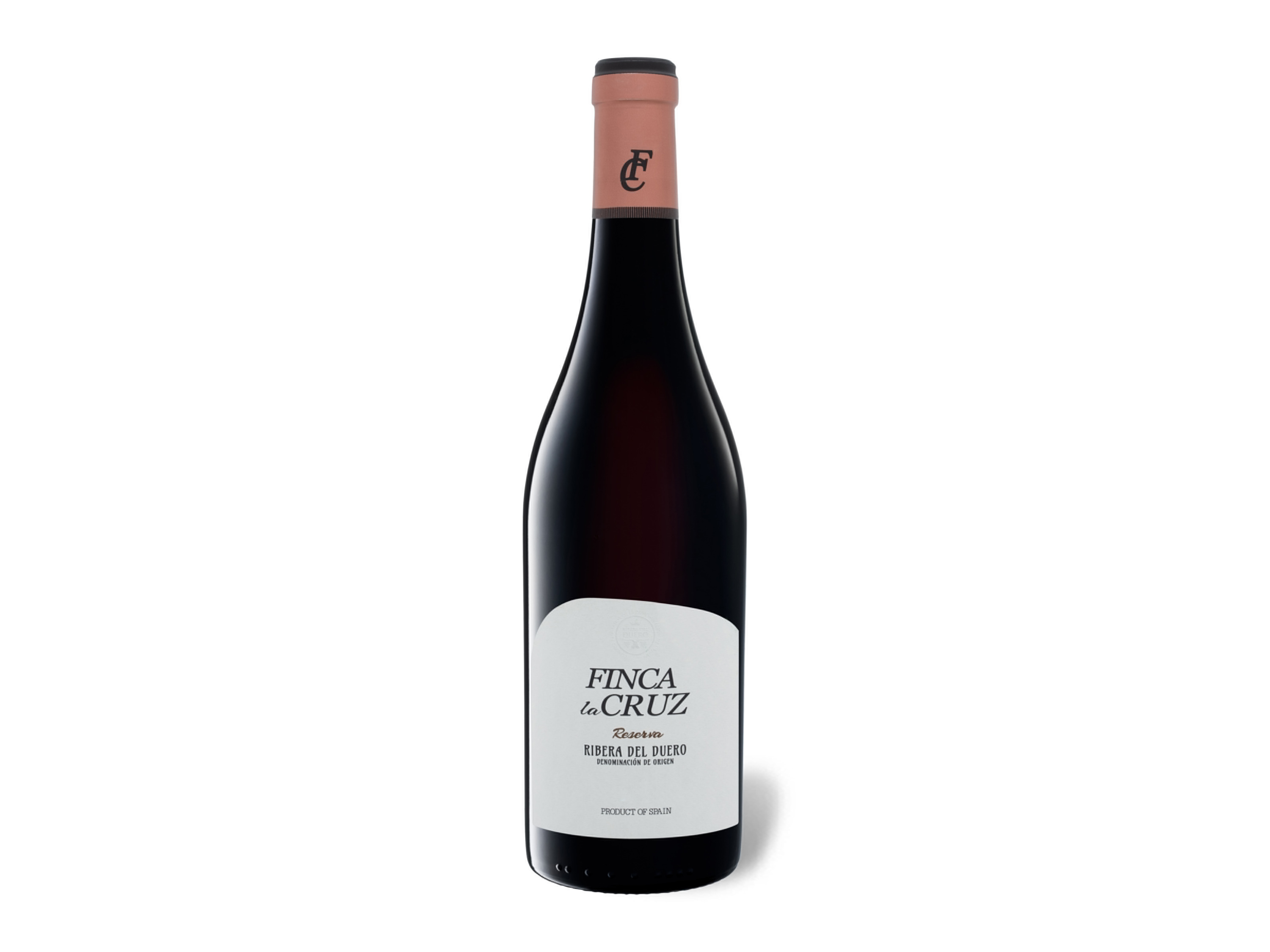 Lidl Wein-Angebot - Finca La Cruz Rotwein Reserva Ribera del Duero DO trocken, Rotwein 2021