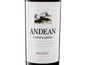 Eine Flasche Andeans Vineyards Wein, Malbec, aus Argentinien.