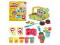 Play-Doh Blooming Flowers Spielset mit Knete, Blumentöpfen und Gartengeräten.