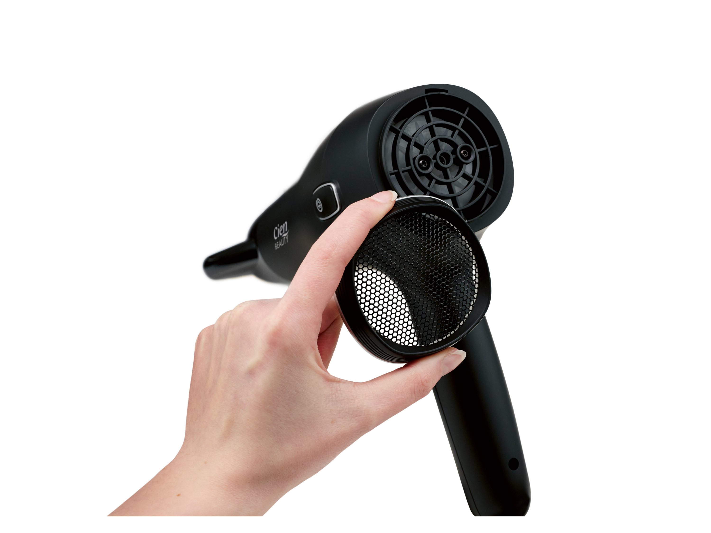 Thumbnail - CIEN Beauty Haartrockner, »CBHTK 2000 A1« mit Kabeleinzugsfunktion (Schwarz)