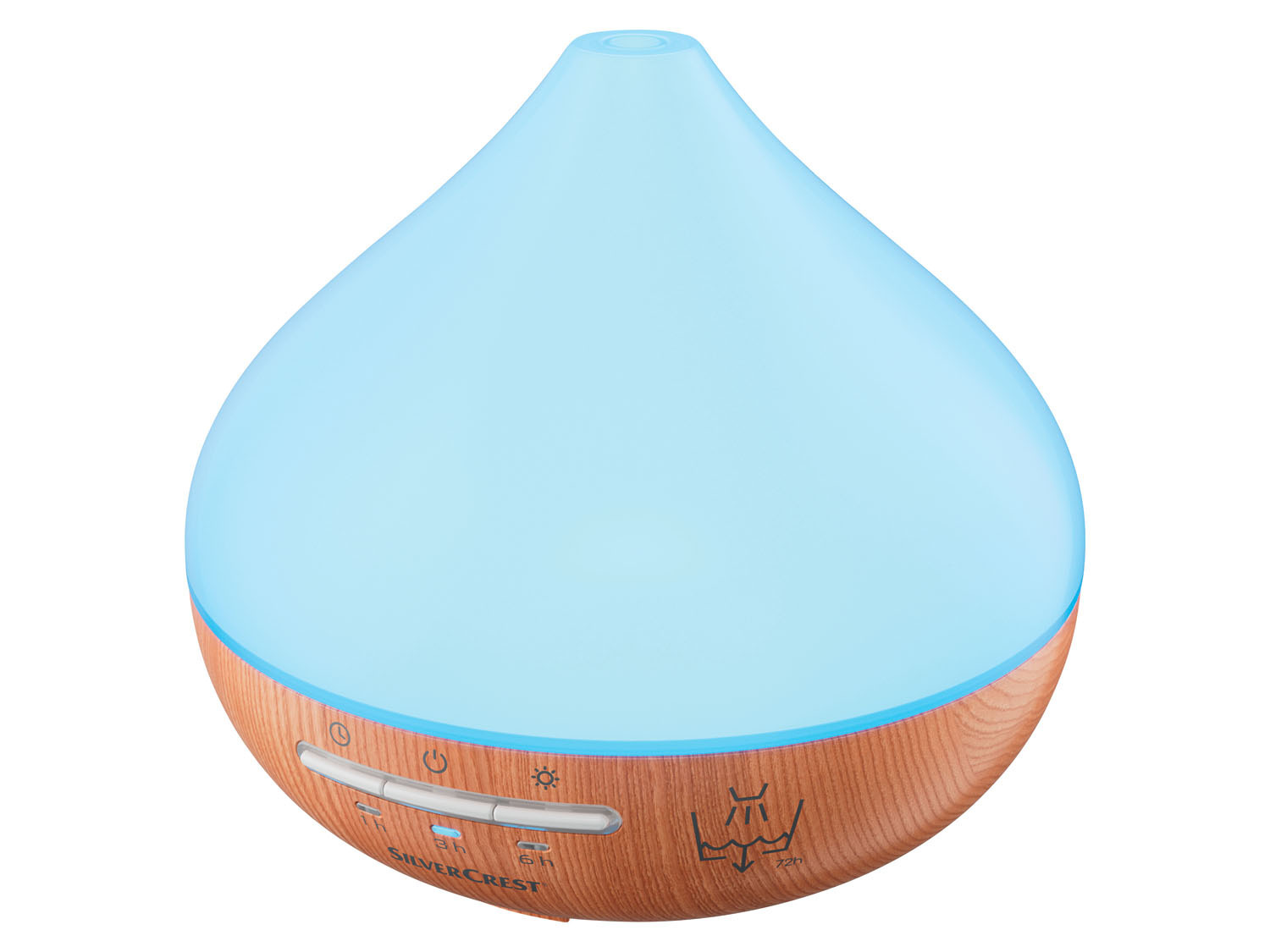 SILVERCREST® Ultraschall Aroma Diffuser Holz SADH A1