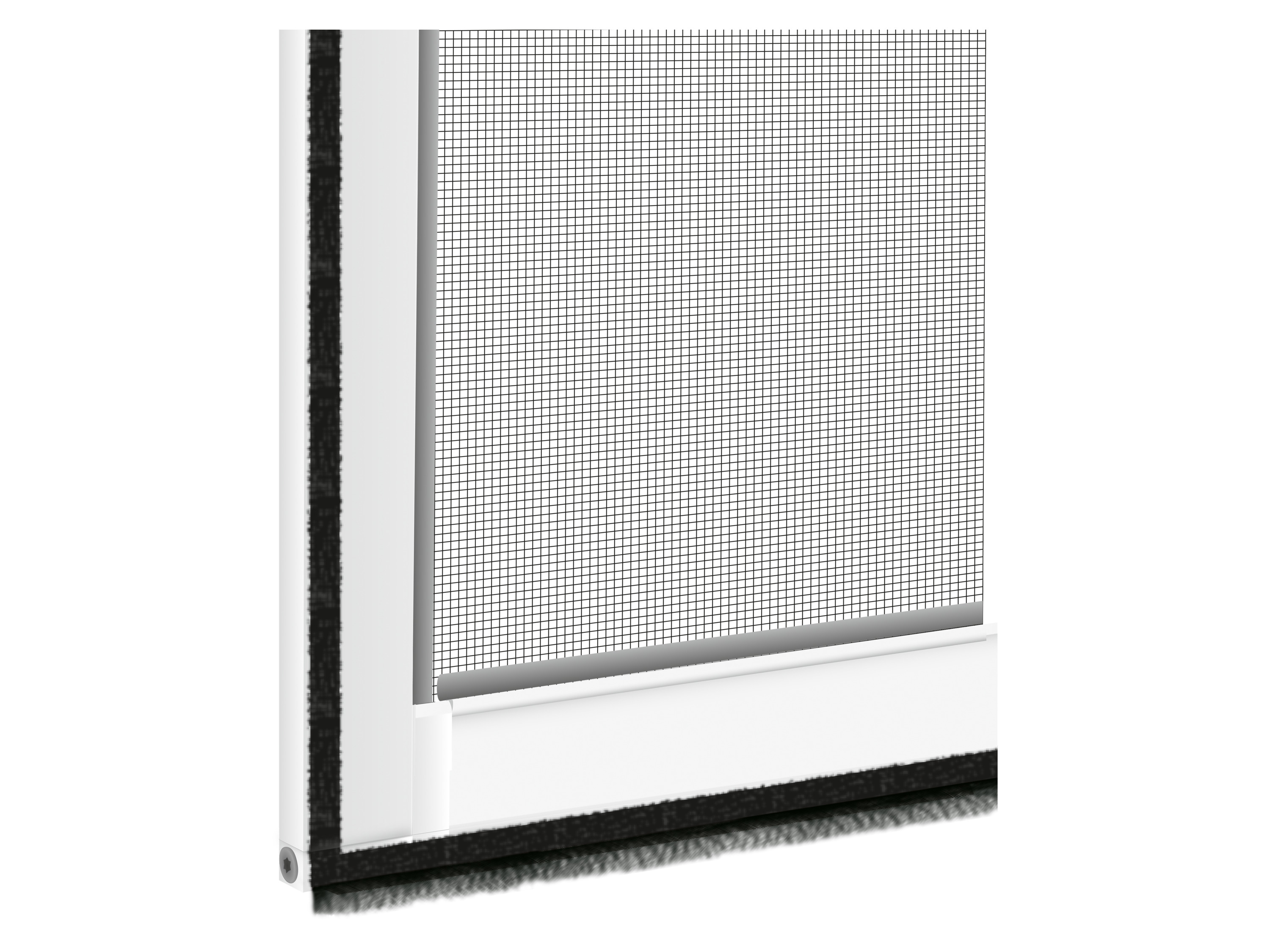 Thumbnail - LIVARNO® Alu-Insektenschutz-Tür (Weiß)