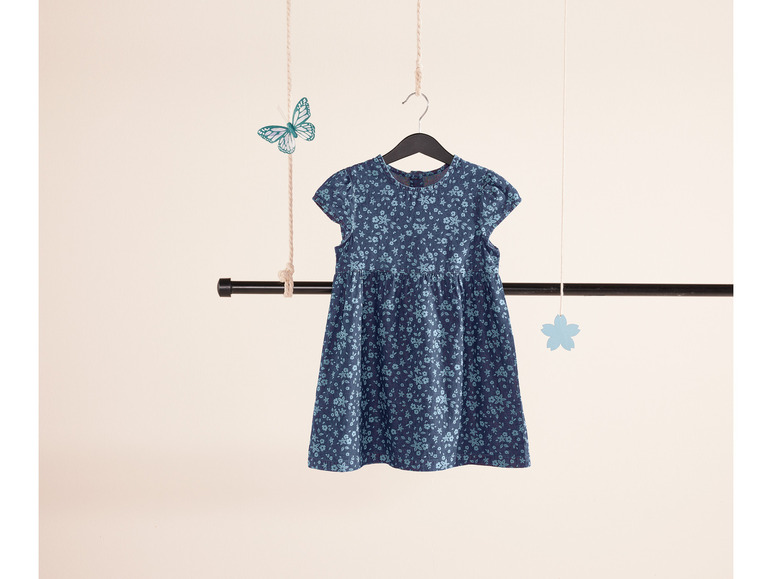 Gehe zu Vollbildansicht: lupilu® Kleinkinder Mädchen Kleid mit Blümchen-Print - Bild 7