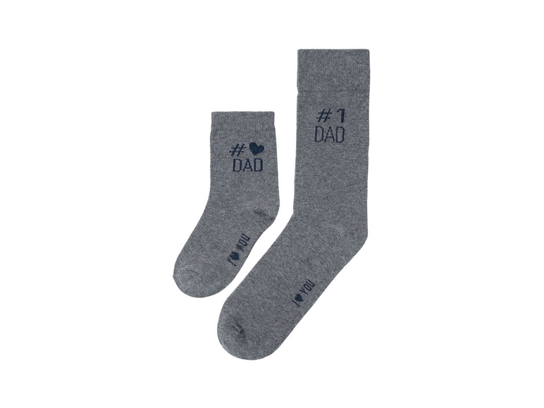 Gehe zu Vollbildansicht: Herren/Jungen Kleinkinder Socken, 2 Stück, mit hohem Baumwollanteil - Bild 2
