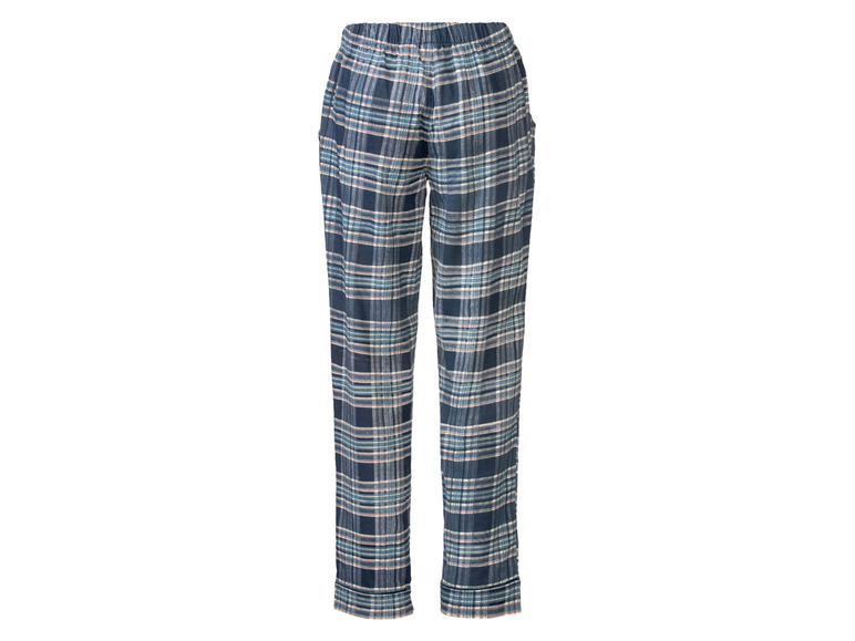 Gehe zu Vollbildansicht: esmara Damen Pyjama aus weicher, wärmender Flanell-Qualität - Bild 6