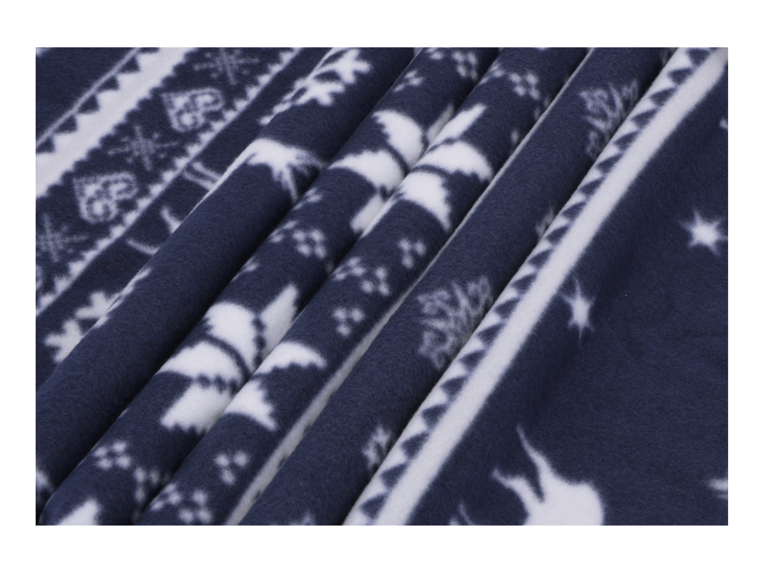 Thumbnail - LIVARNO® Bettwäsche Fleece, 155 x 220 cm (Hirsche blau)