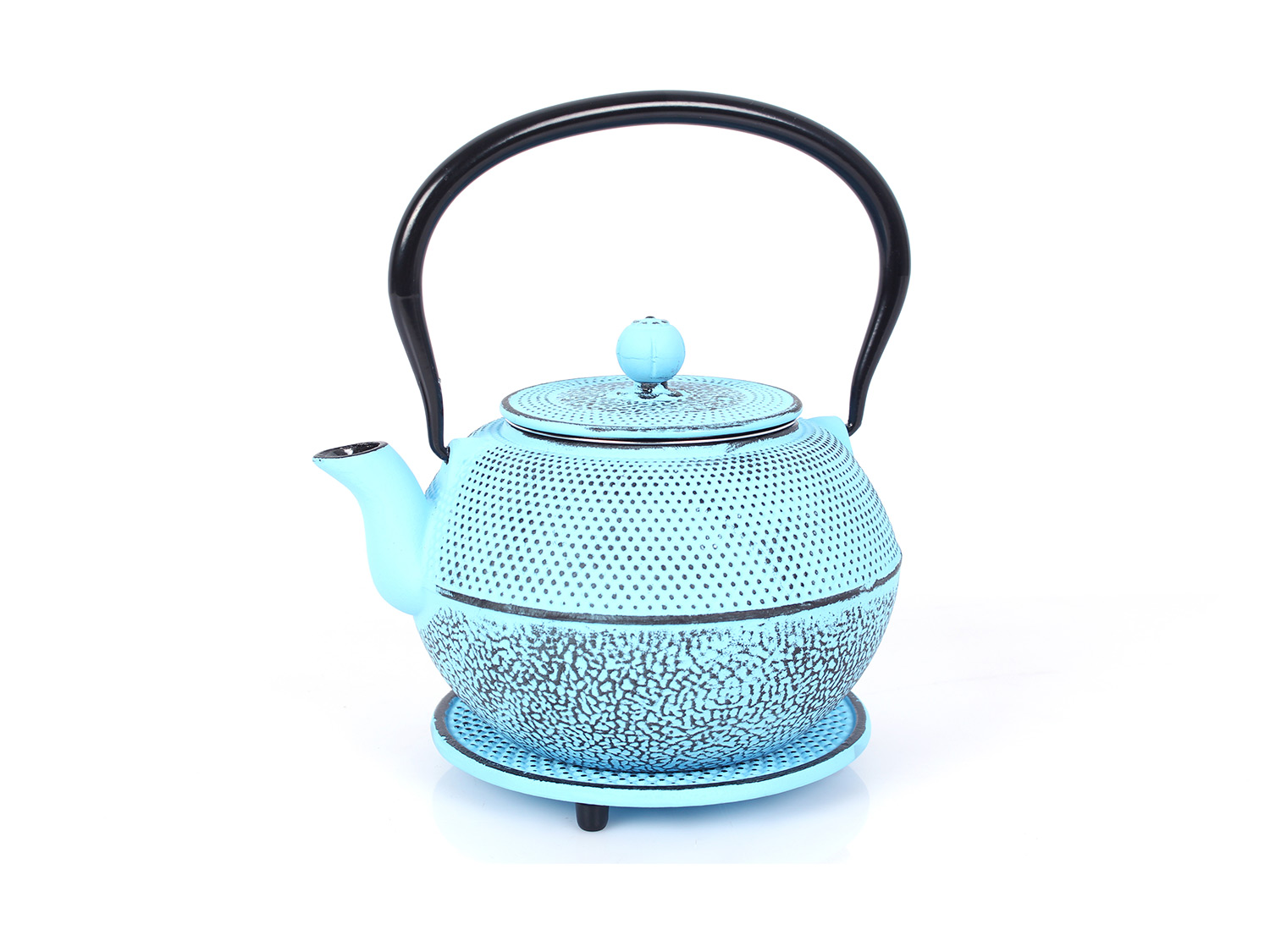 Thumbnail - ECHTWERK Teeservice aus Gusseisen (Hellblau, 1,1L)