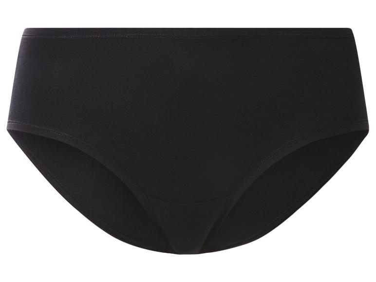 Schwarzer Baumwoll-Damen-Slip
