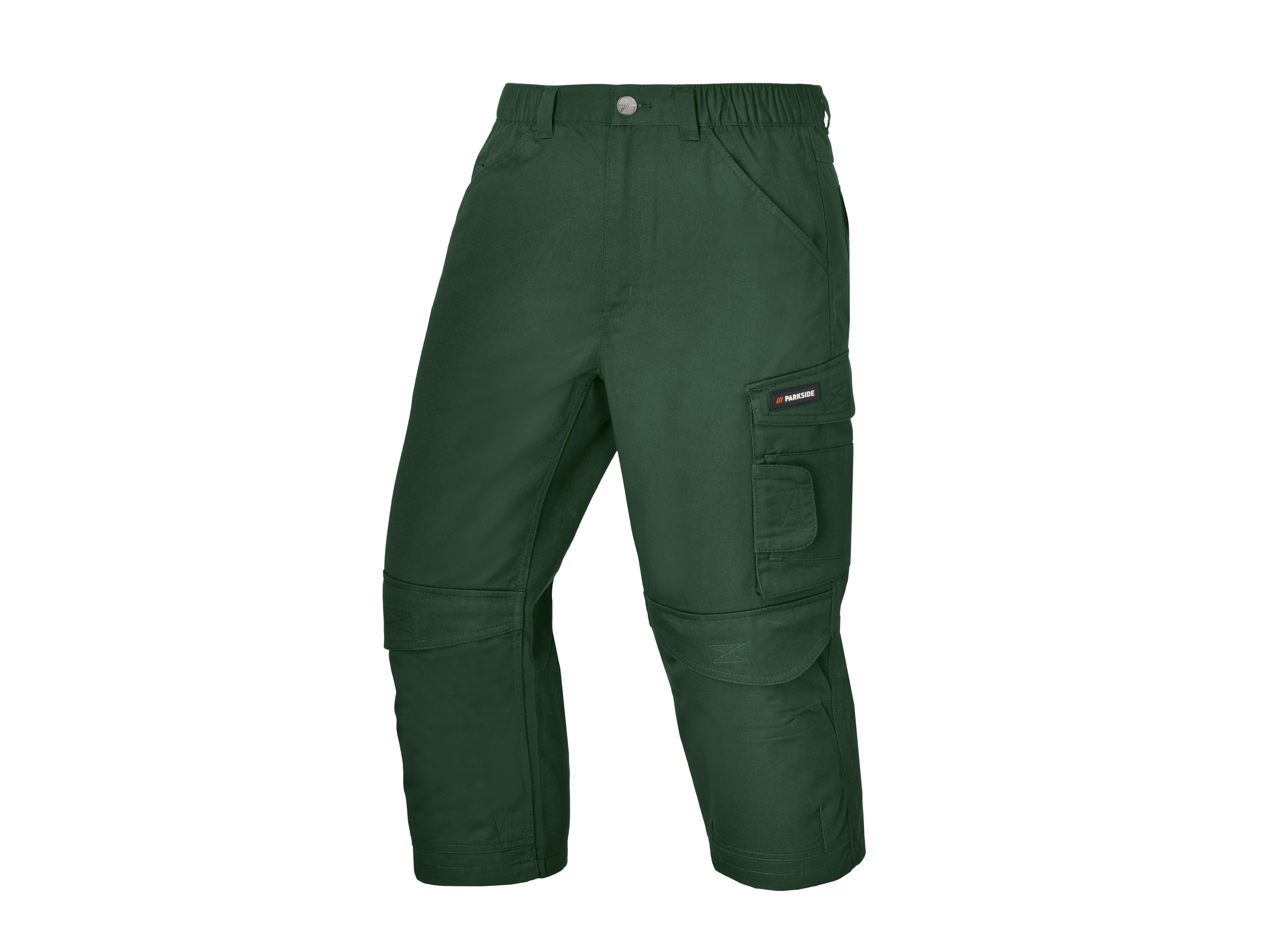 PARKSIDE® Herren Arbeitsbundhose Overknee (Grün, 48)