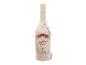 Flasche Cremelikör mit Geburtstagstorten-Thema und Konfetti-Design.