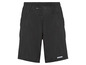 Schwarze Sport-Shorts mit elastischem Bund