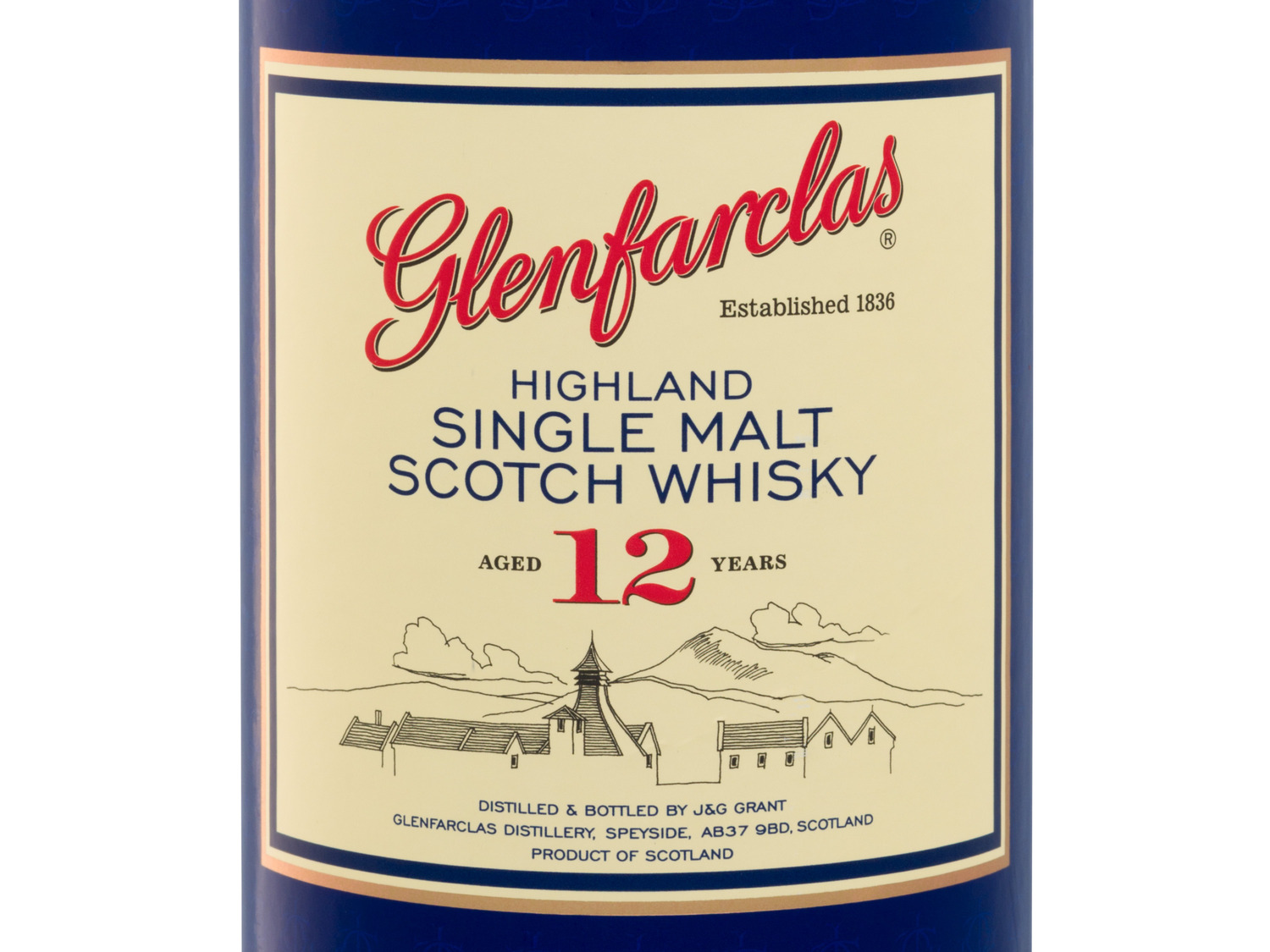 Scotch Whisky 12 Malt Jahr… Glenfarclas Highland Single