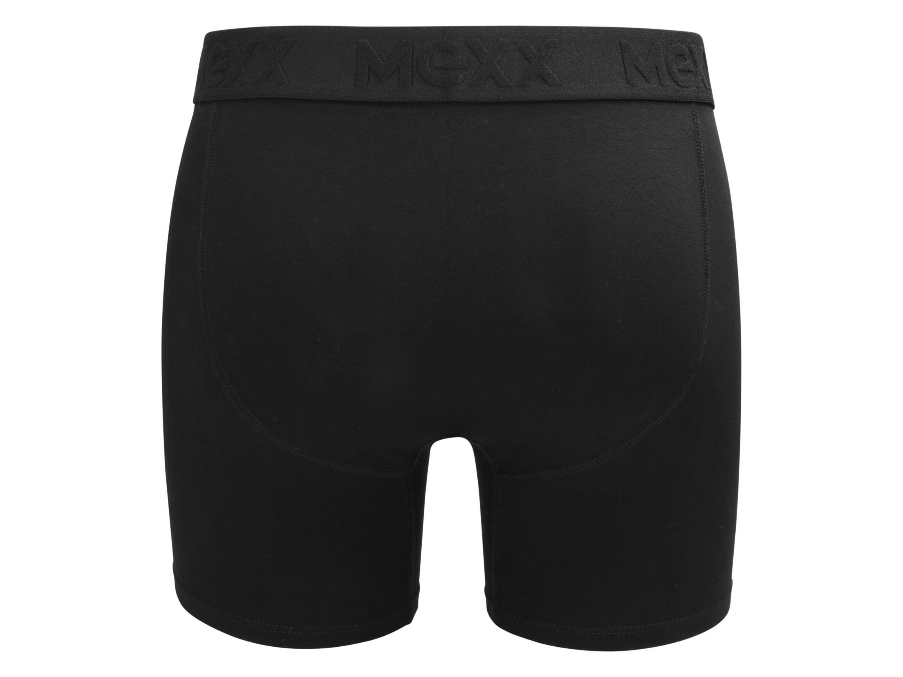 Thumbnail - MEXX Herren Boxer, 2 Stück (Black/Mid Grey Melee, M)