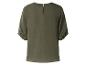 Eine grüne Bluse mit kurzen Ärmeln.