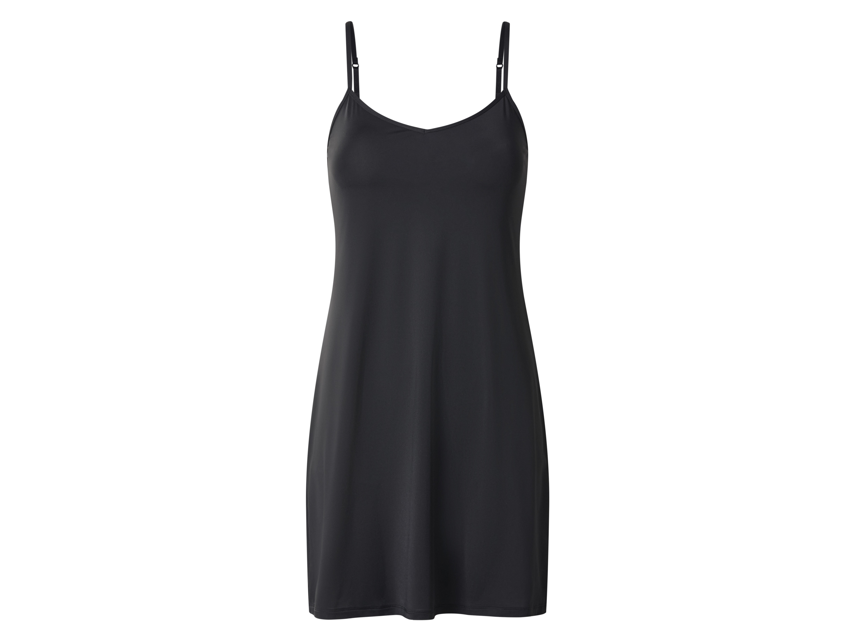 ESMARA® Damen Unterkleid (Schwarz, L(44/46))