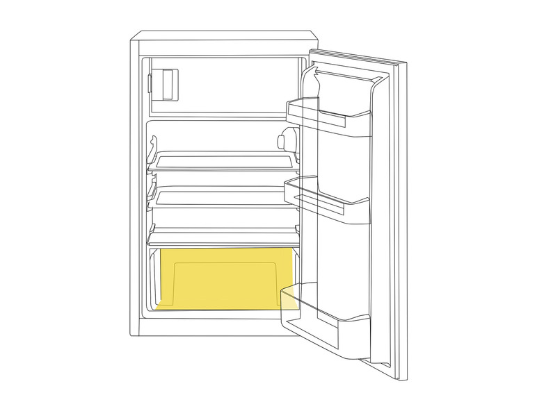 Gehe zu Vollbildansicht: Wenko Kühlschrank Frischhaltematte, individuell zuschneidbar - Bild 5