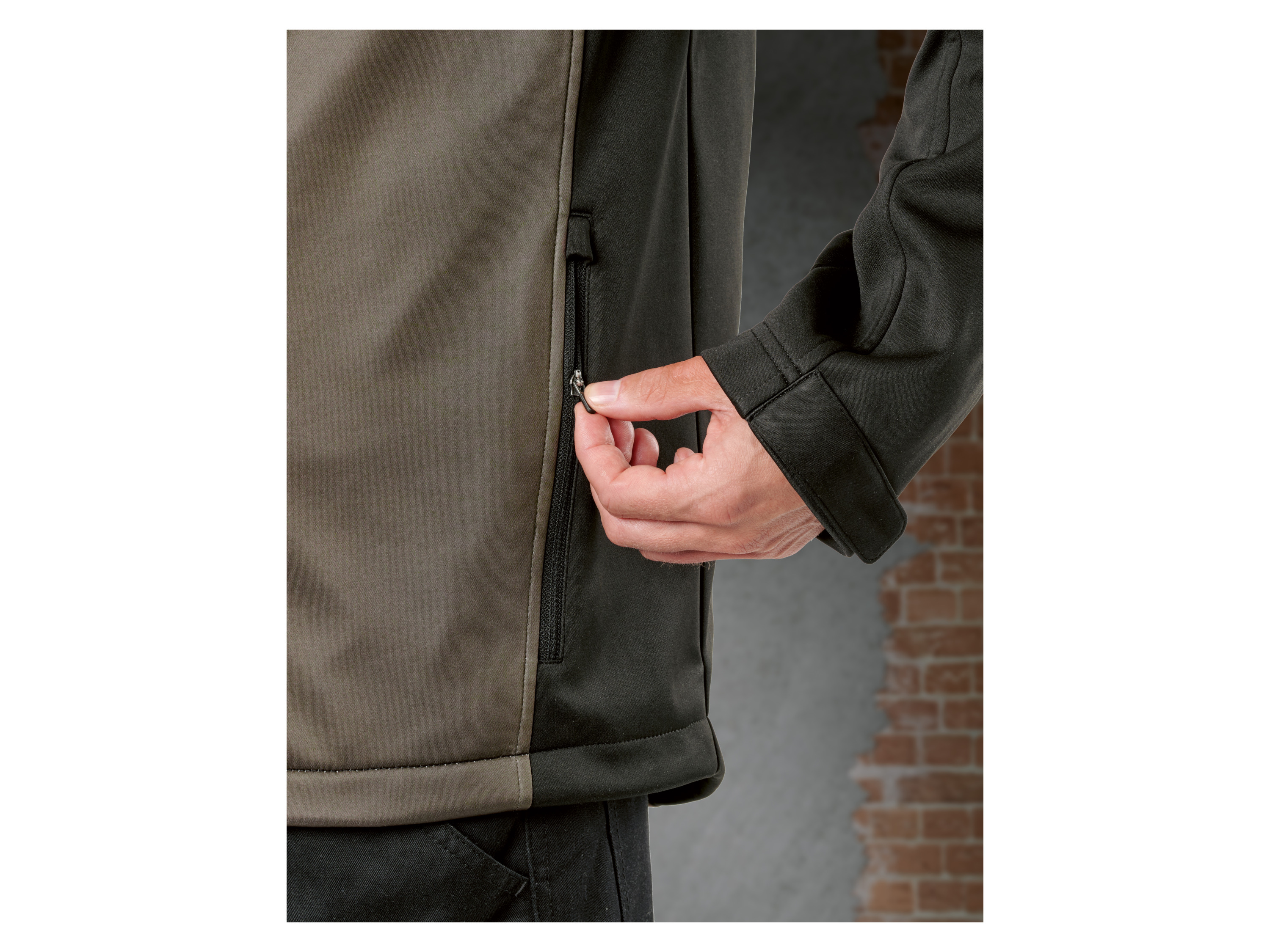 Thumbnail - PARKSIDE PERFORMANCE® Herren Softshelljacke (Braun, L (52/54))