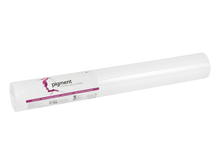 Rolle weiße, überstreichbare Vliestapete.