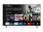 Smart-TV mit einem Actionfilm und Streaming-Apps.