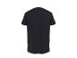 Schwarzes Kurzarm-T-Shirt, Rückansicht