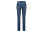 Eine blaue Skinny Jeans.
