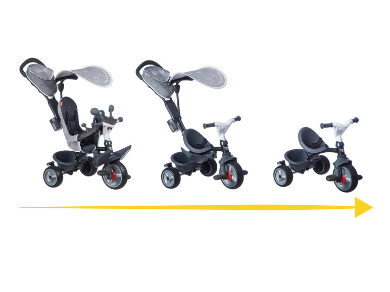 Gehe zu Vollbildansicht: SMOBY 3-in-1 Dreirad »Baby Driver Plus«, Premium-Ausstattung - Bild 1