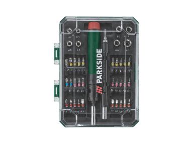 PARKSIDE® Bit- und Stecknuss-Set, 40-teilig
