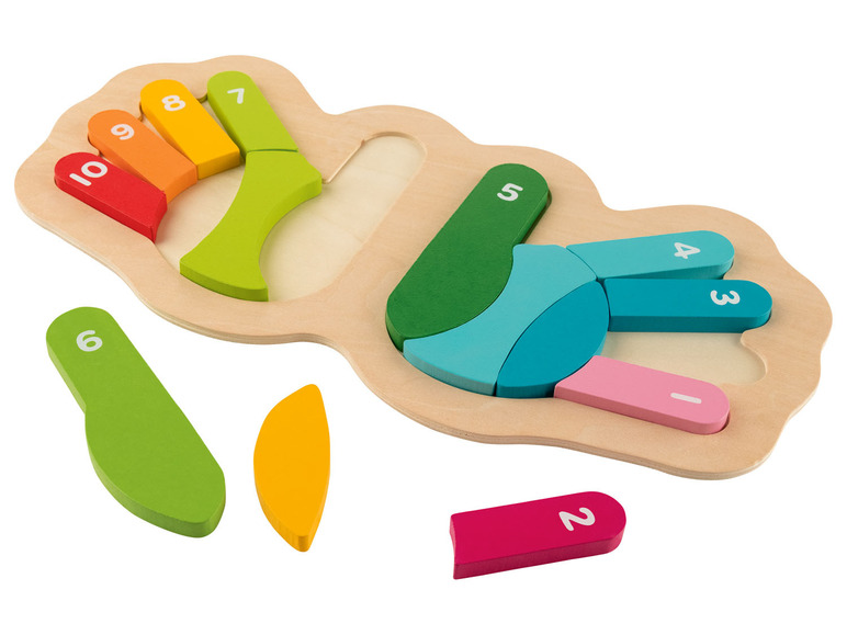 Gehe zu Vollbildansicht: Playtive Lernspiel Montessori Sets, aus Echtholz - Bild 12
