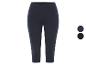 ¾ Leggings in Dunkelblau und Schwarz.