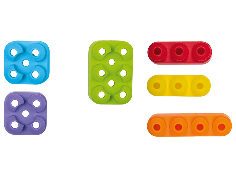 Gehe zu Vollbildansicht: Playtive Babyspielzeug, Babyspielzeug, mehrteilig, farbenfrohe Steine - Bild 15