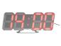 Digitaluhr mit rotem LED-Display, das die Uhrzeit 04:00 anzeigt.