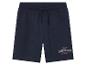 Marineblaue Jogginghose Shorts mit "Surfing Life" Aufdruck.
