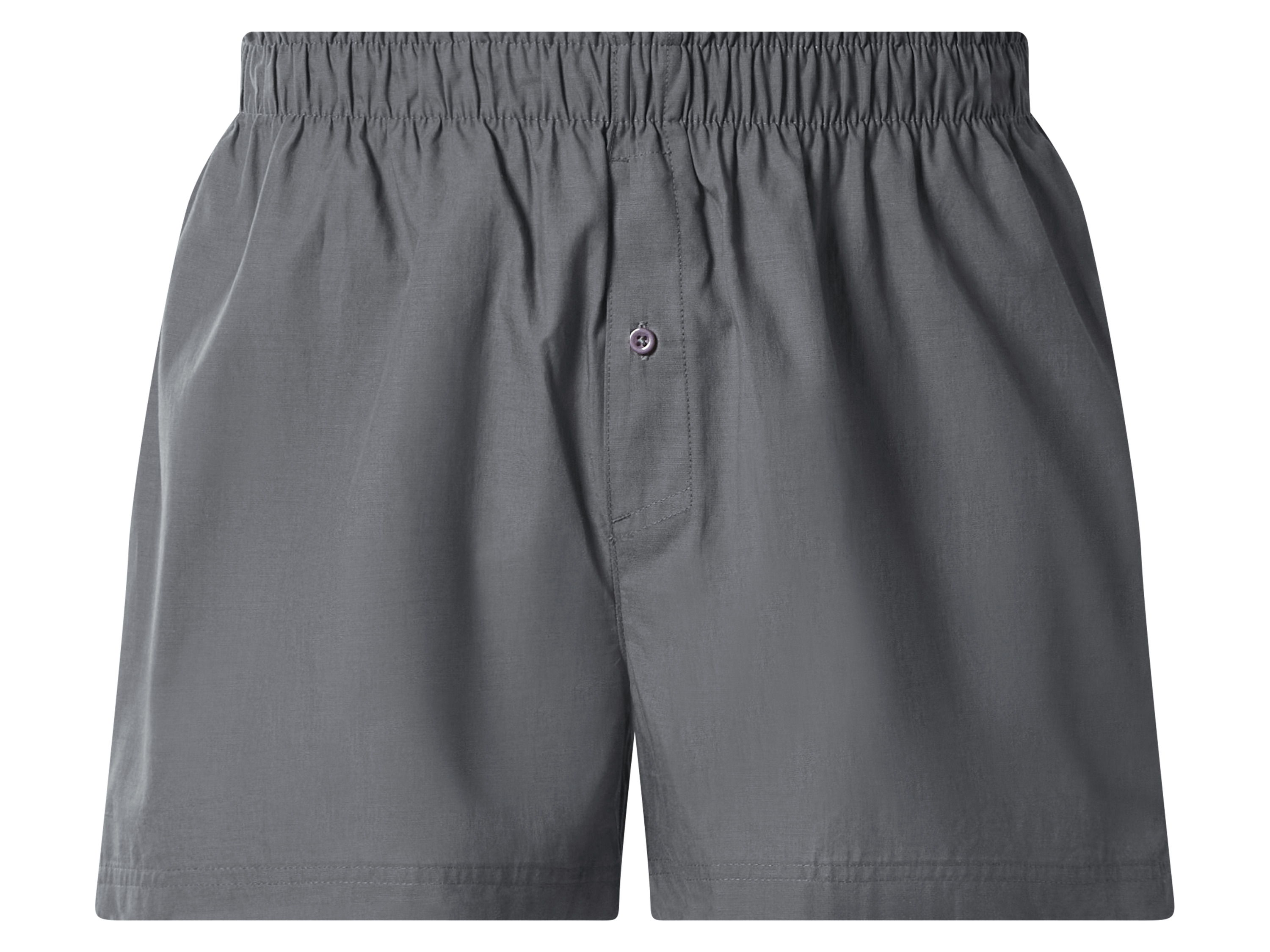 Thumbnail - esmara Men Herren Webboxer, 2 Stück (Karo/grau, 7/XL)