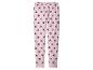 Hellrosa Pyjamahose mit Maus-Kopf- und Sternenmuster.