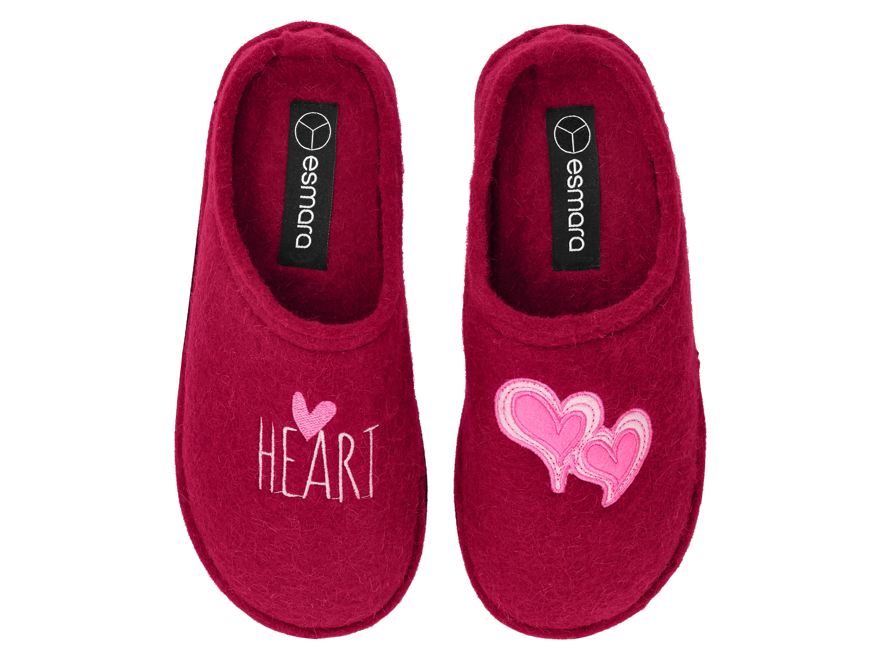 ESMARA® Damen Filzhausschuhe (Pink, 37) – Bild 3 von 4