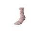 Rosa Socken mit Herzen