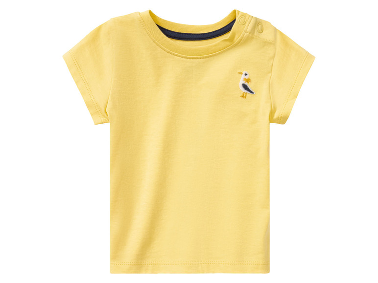 Gehe zu Vollbildansicht: lupilu® Baby T-Shirt, reine Bio-Baumwolle, 3er Set - Bild 13