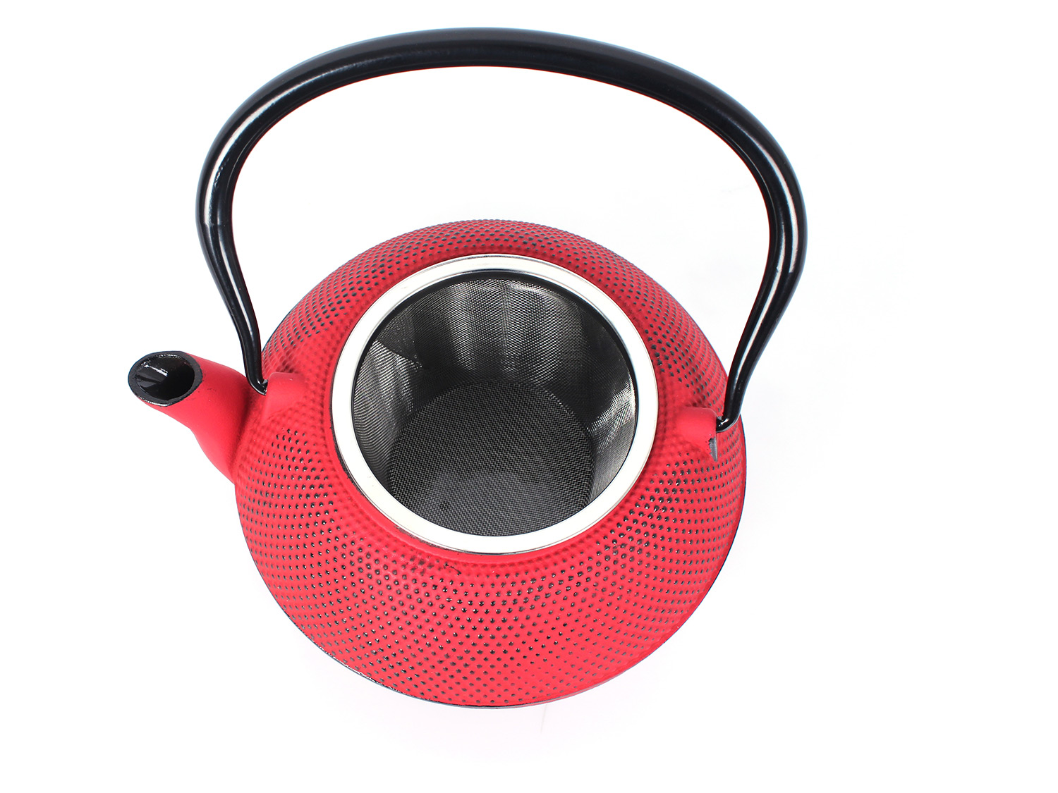 Thumbnail - ECHTWERK Teeservice aus Gusseisen (Rot, 1,1L)