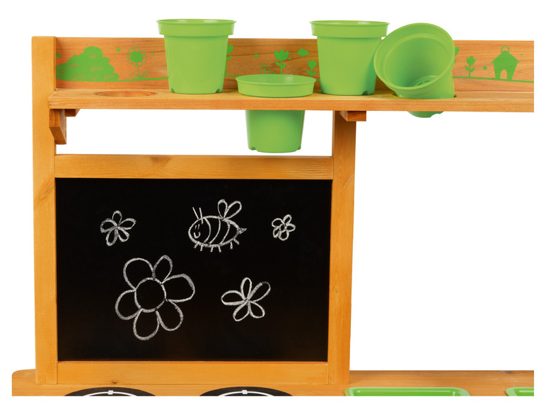 Gehe zu Vollbildansicht: Playtive Outdoorküche für Kinder, Spielküche aus Echtholz - Bild 7
