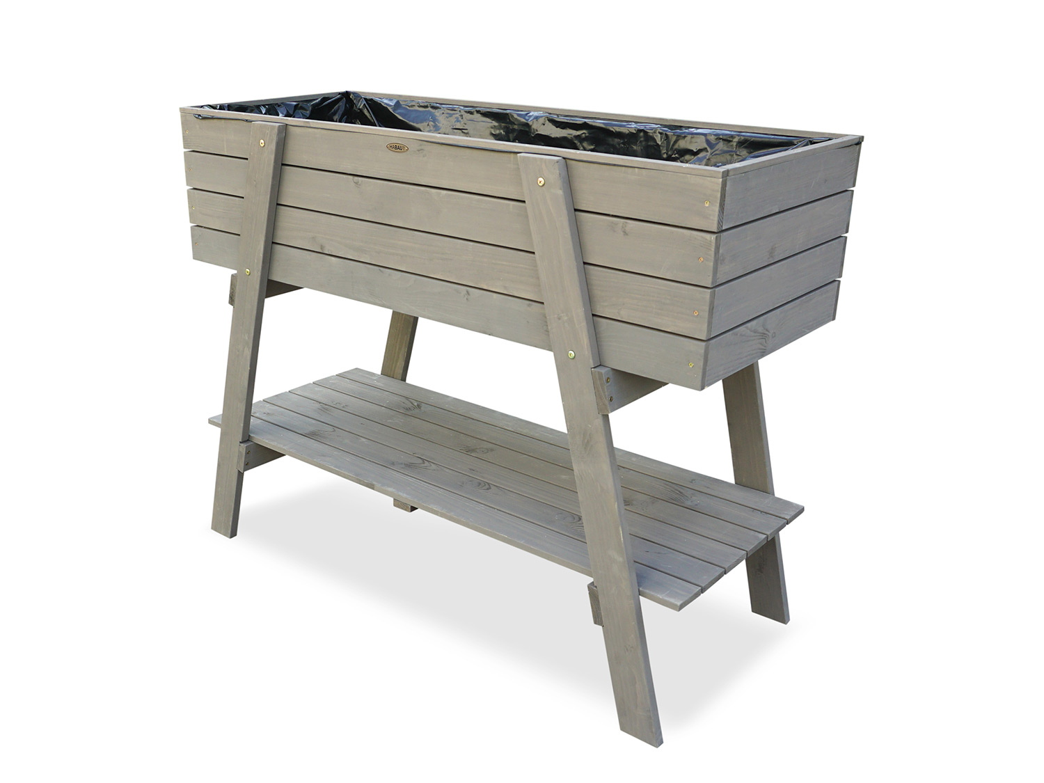 Thumbnail - HABAU Hochbeet »Alina«, 115 x 45 x 89,5 cm, grau