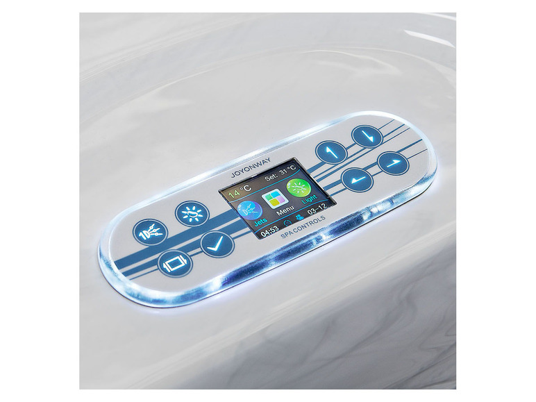 Whirlpool Artsauna 31 LED-Lichtspiel mit »Oasis«, Massagedüsen,