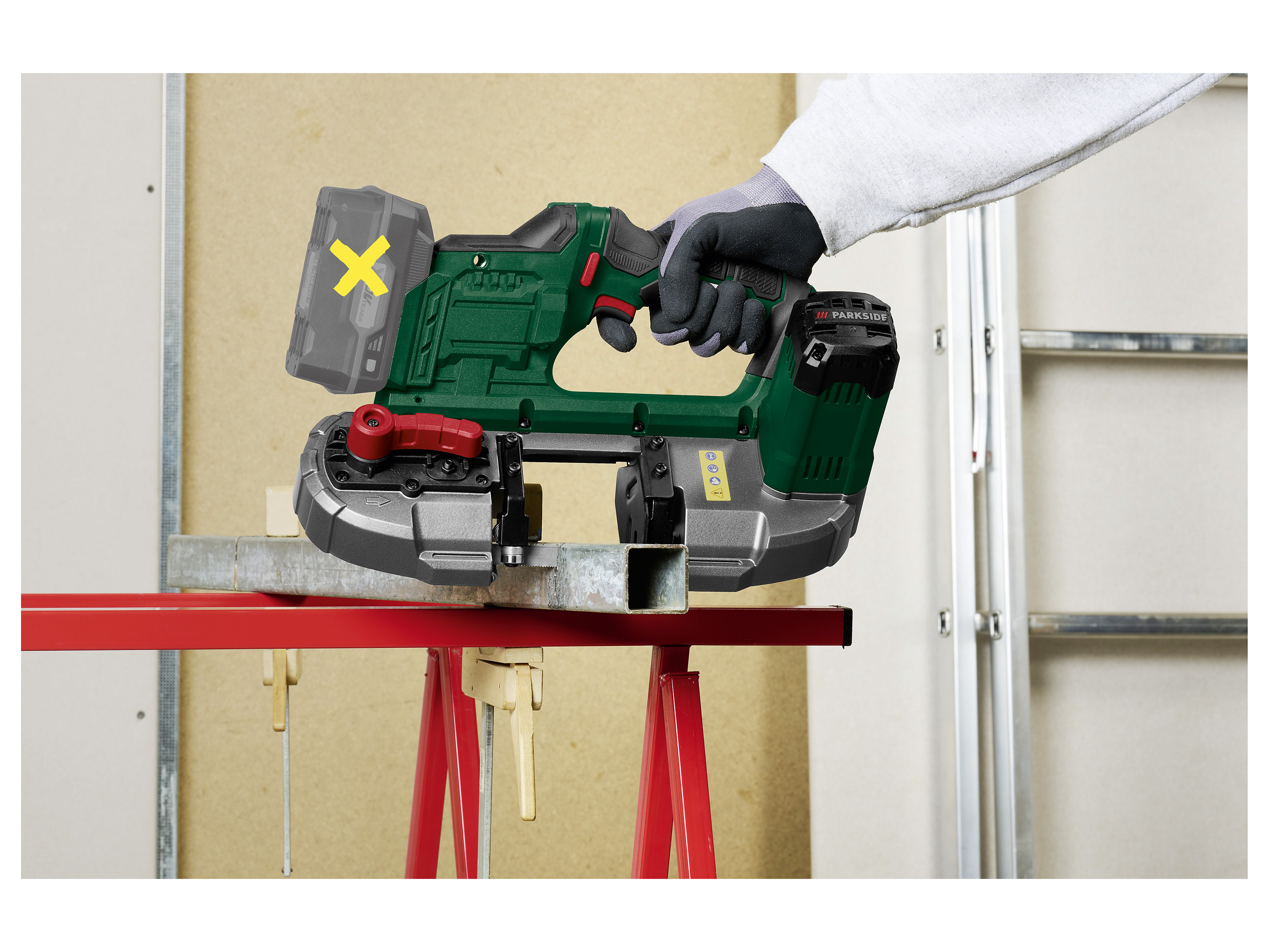 Thumbnail - PARKSIDE® 20 V Akku-Bandsäge »PMBA 20-Li B2«, ohne Akku und Ladegerät