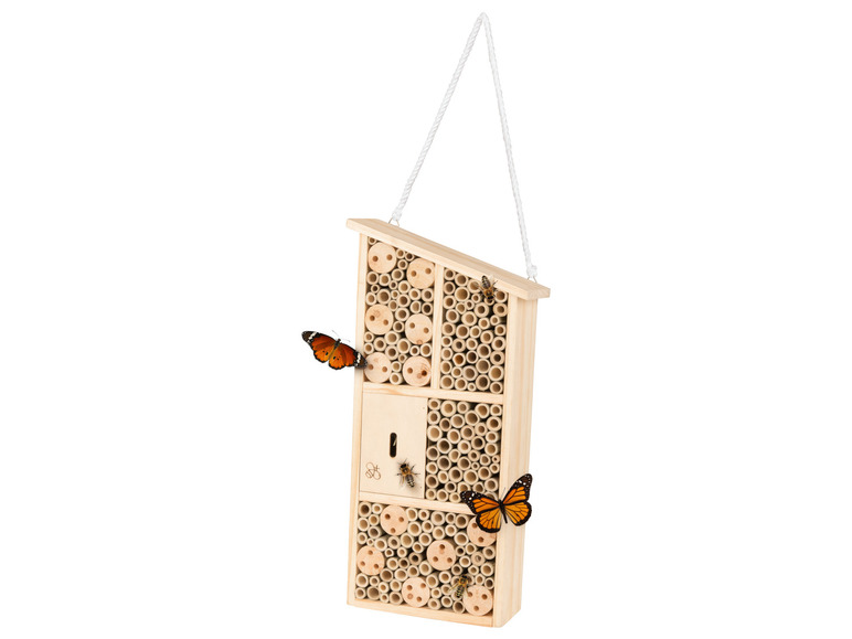 Gehe zu Vollbildansicht: zoofari® Bienen- und Insektenhotel, mit Aufhängekordel - Bild 9