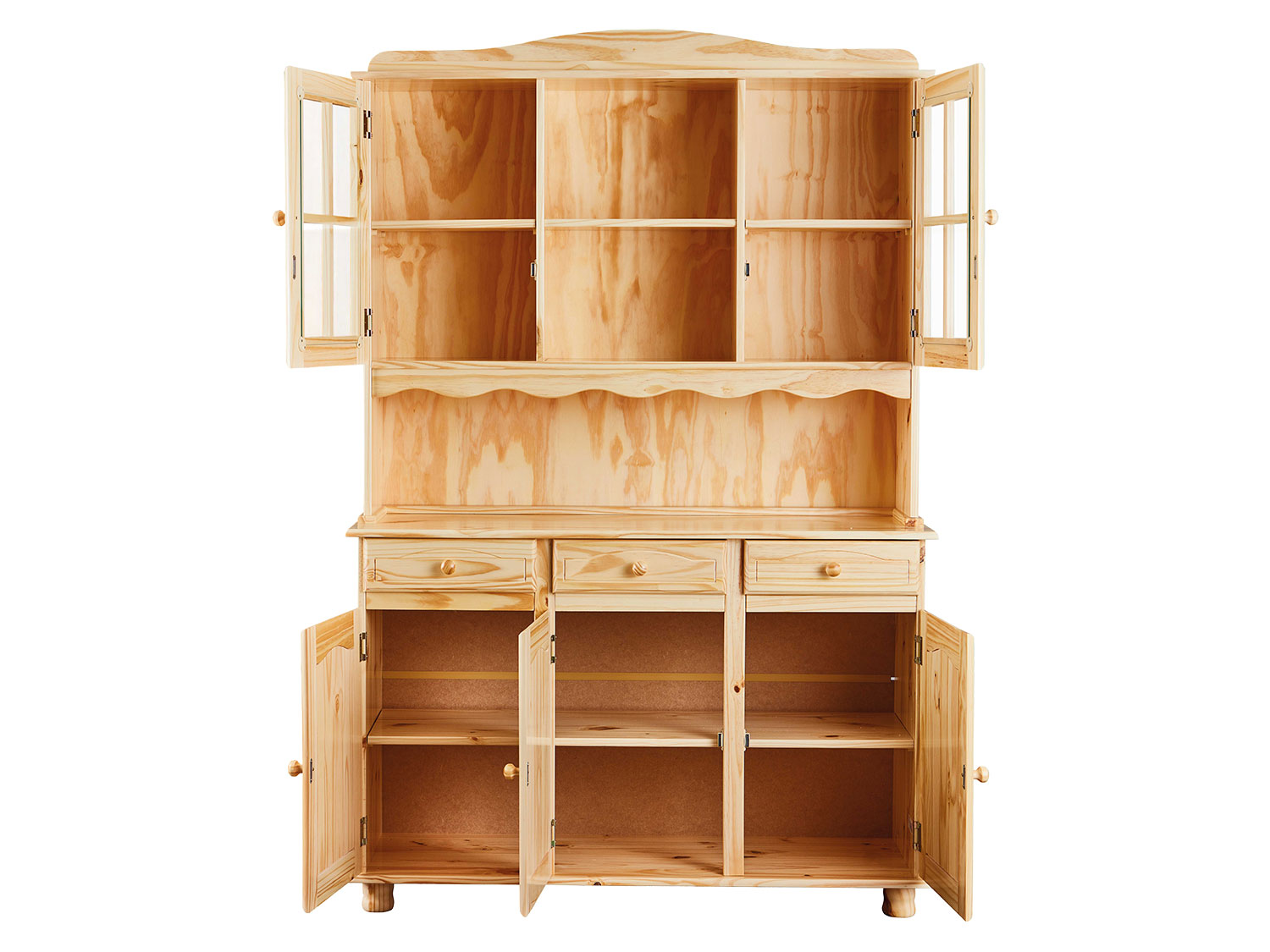 Thumbnail - Inter Link Buffet im Landhausstil (3-türig, Natur)