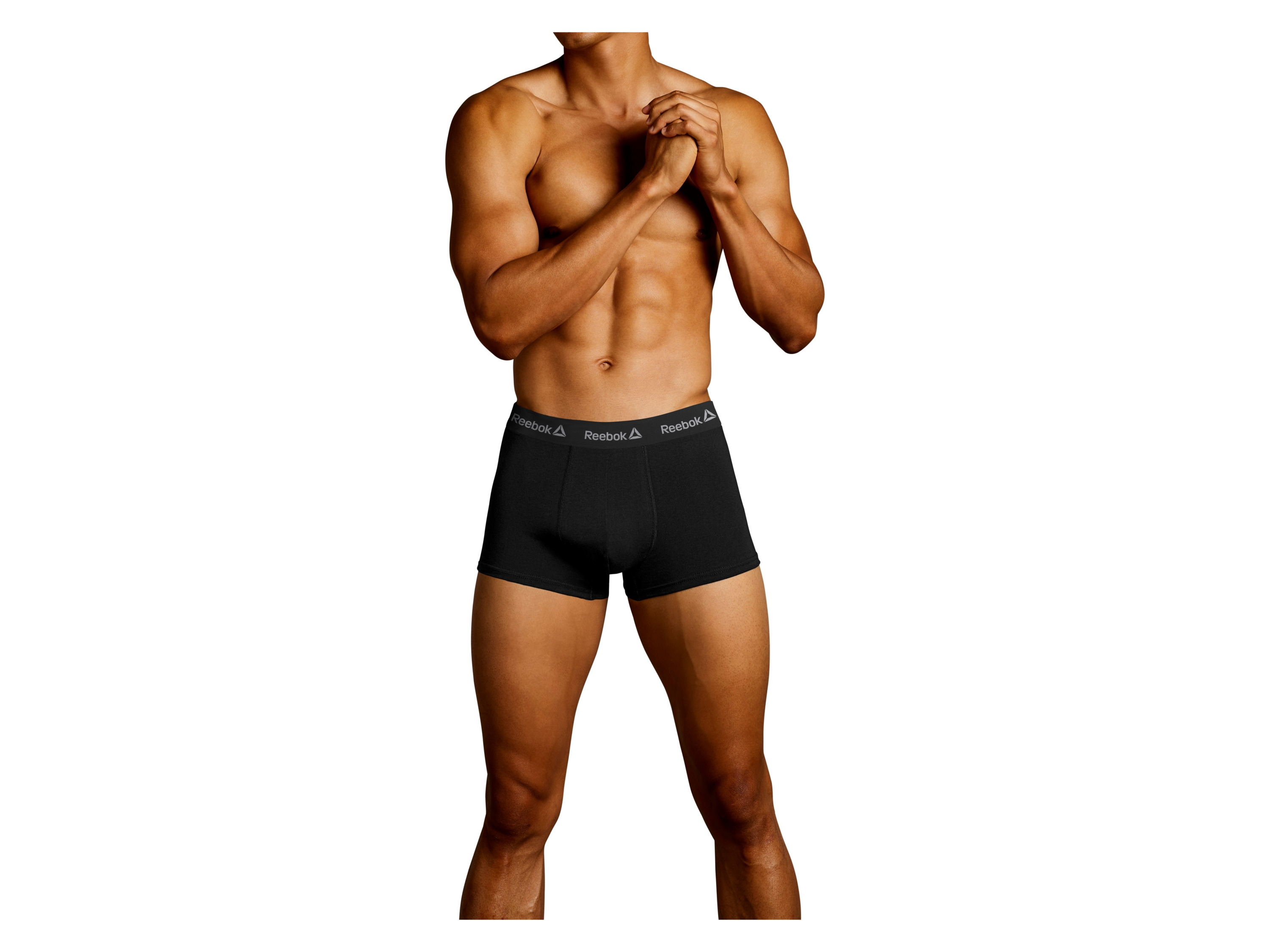 Thumbnail - Reebok Herren Boxershorts, 3 Stück (Schwarz, M)