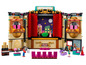 LEGO Friends Theater mit Bühne, Backstage und Minifiguren.