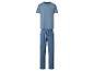 Zweiteiliger Herren-Pyjama in Hellblau
