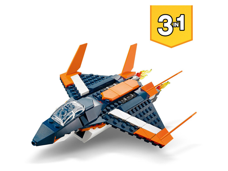 Gehe zu Vollbildansicht: LEGO® Creator 31126 »Überschalljet« - Bild 3