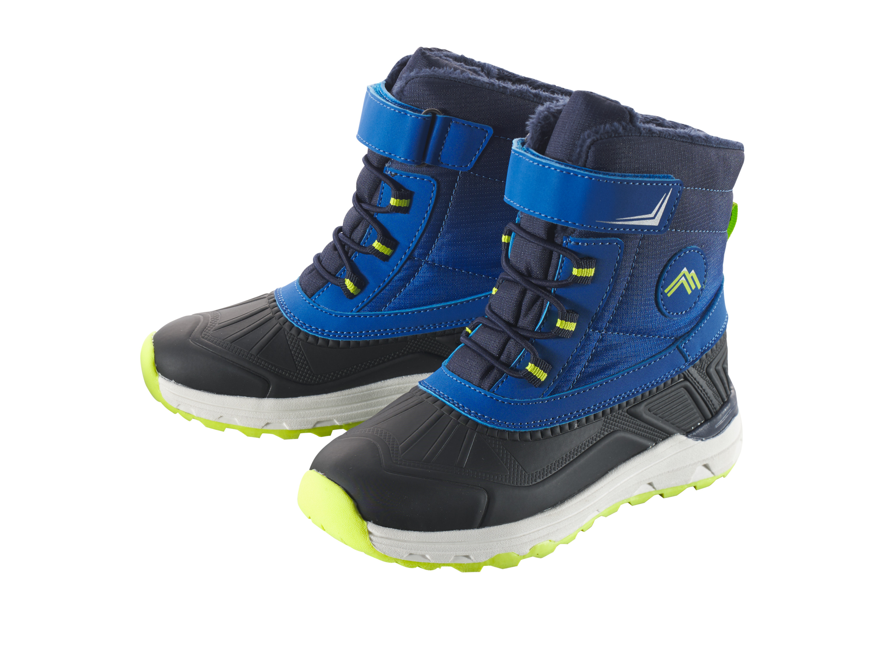 CRIVIT Kinder Winterstiefel (Blau, 35)